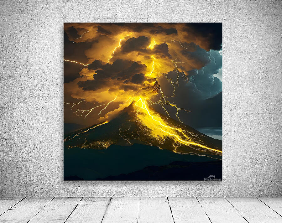 Volcanic Tempest Wall Preview