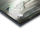 The Dance of Light and Fabric Acrylic print