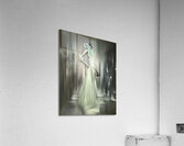 The Dance of Light and Fabric Acrylic Print