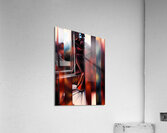 Crimson Catalyst Acrylic Print