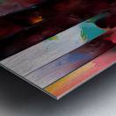 Fragments of a Silent Storm Metal print