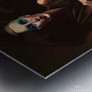 Inferno Gown Metal print