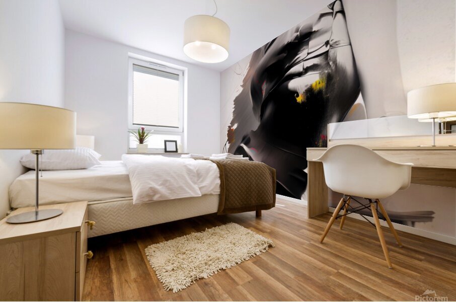 Isolated Within Defined Lines Mural print