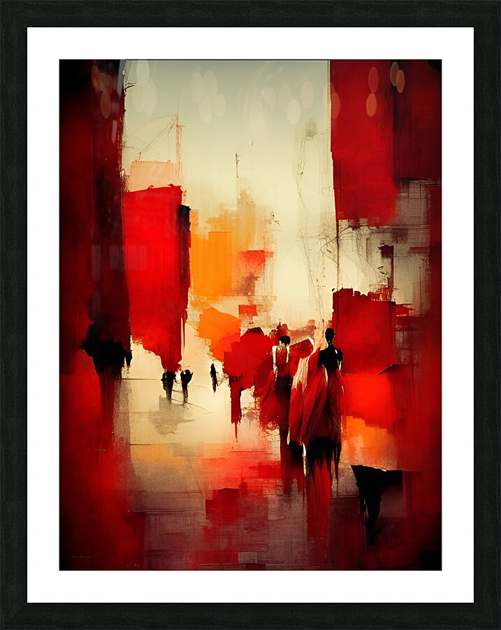 Between Worlds Picture Frame print