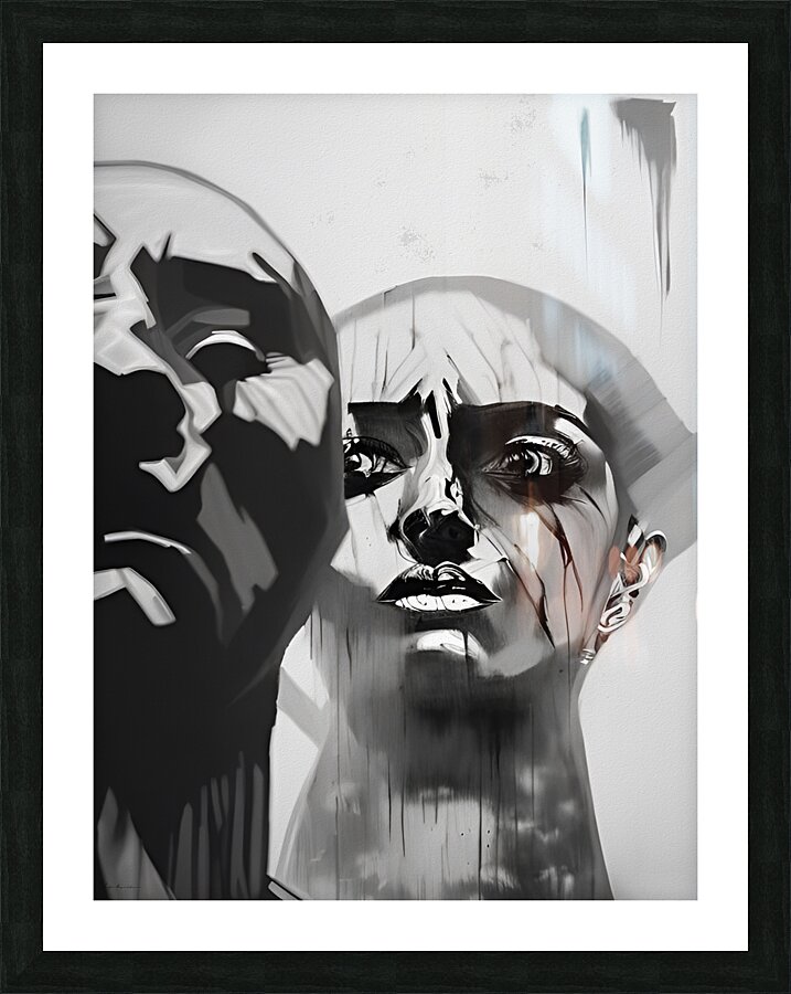 Reflections of the Mind Picture Frame print