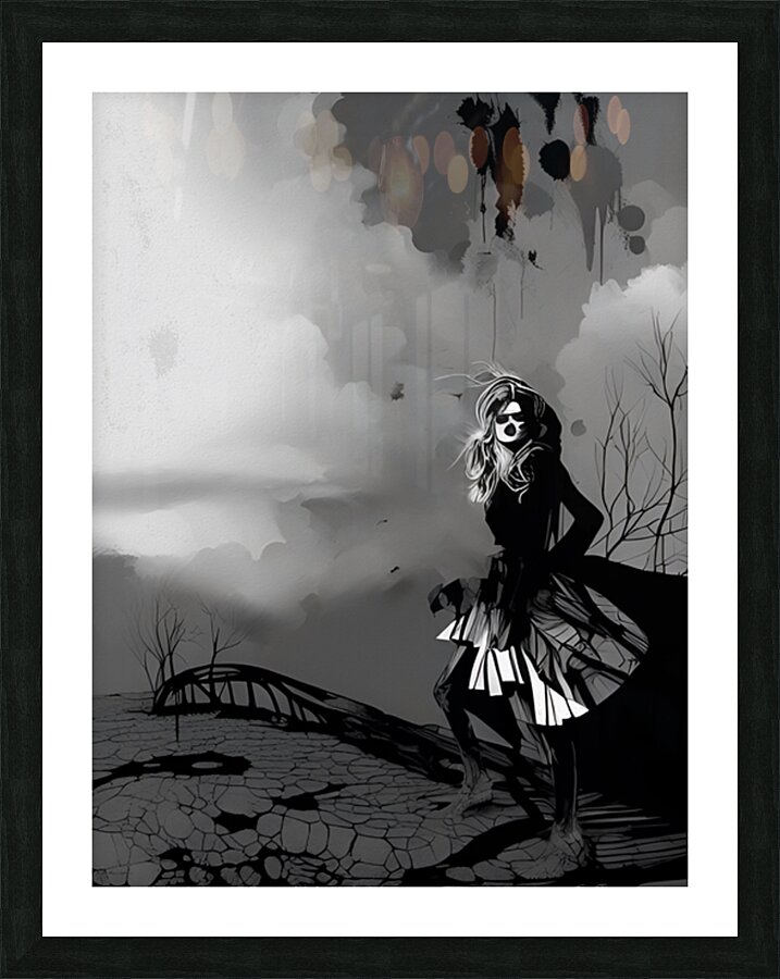 Winds of Desolation Picture Frame print