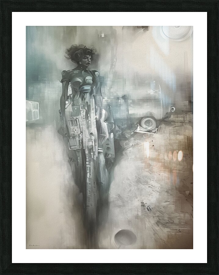 Steel and Soul Picture Frame print