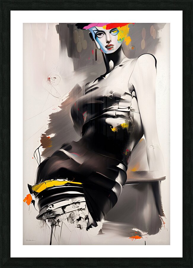 Isolated Within Defined Lines Picture Frame print