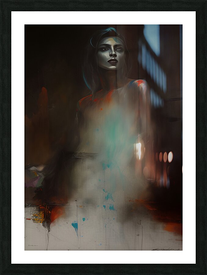 Subtle Specter Picture Frame print