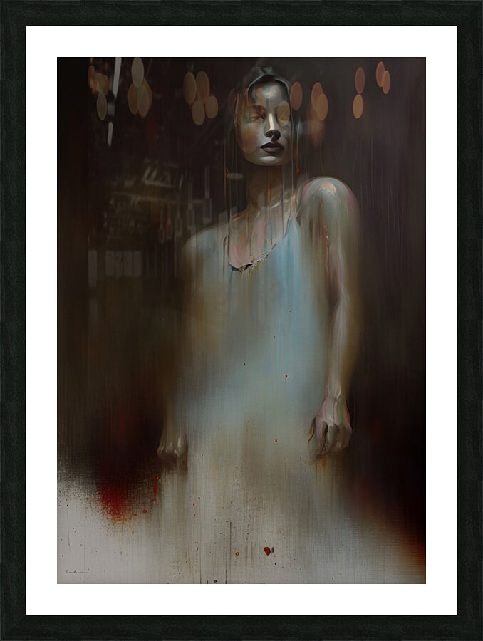 Shadowed Serenity Picture Frame print
