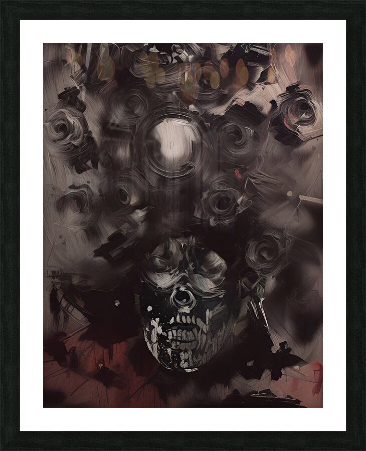 The Ossuary Crown Picture Frame print