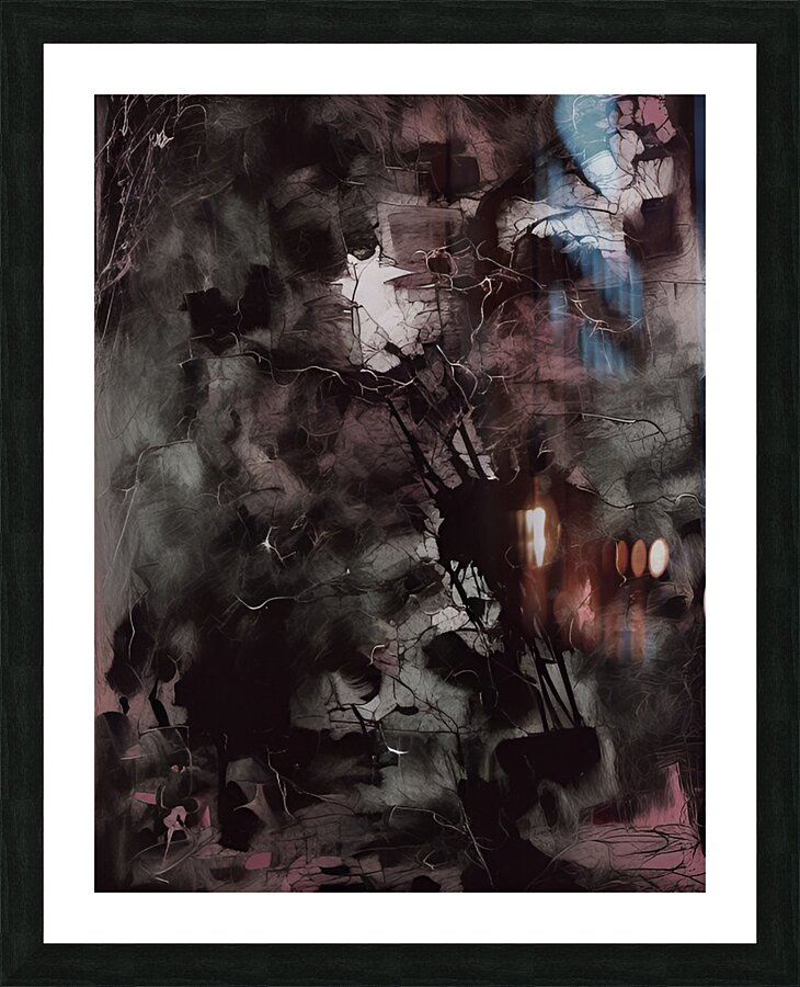 Fractured Eden Picture Frame print