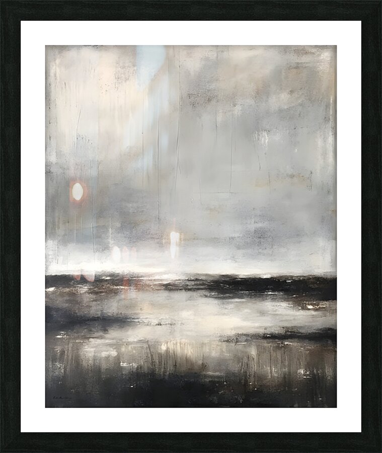 Silent Horizon  Picture Frame print