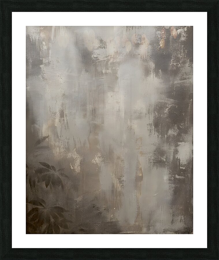 Echoes Through the Mist Picture Frame print