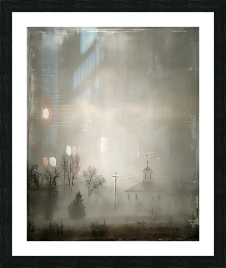 Clouded Silence Picture Frame print