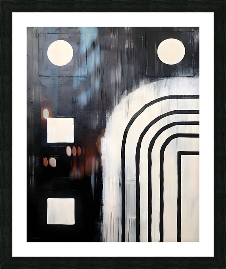 Order in the Void Picture Frame print