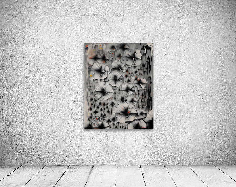 Fractured Florals Wall Preview