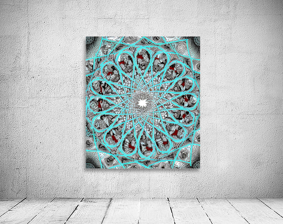 The Astral Wheel Wall Preview