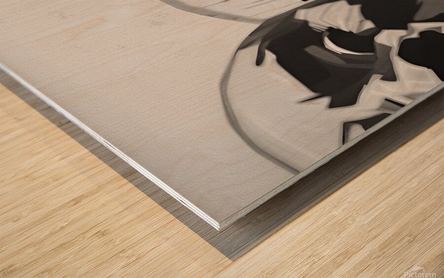 Reflections of the Mind Wood print