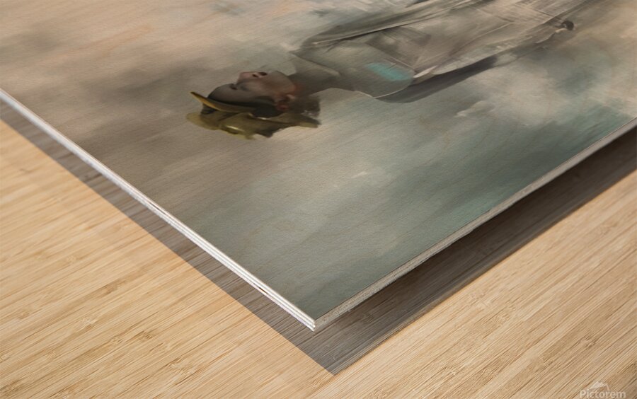 Veil of Time Wood print