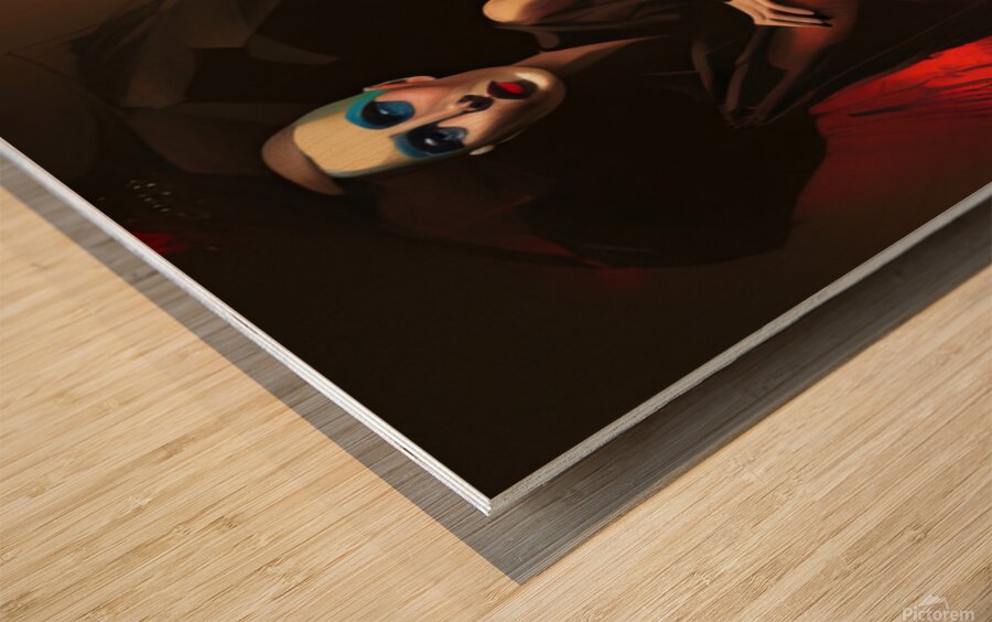 Inferno Gown Wood print