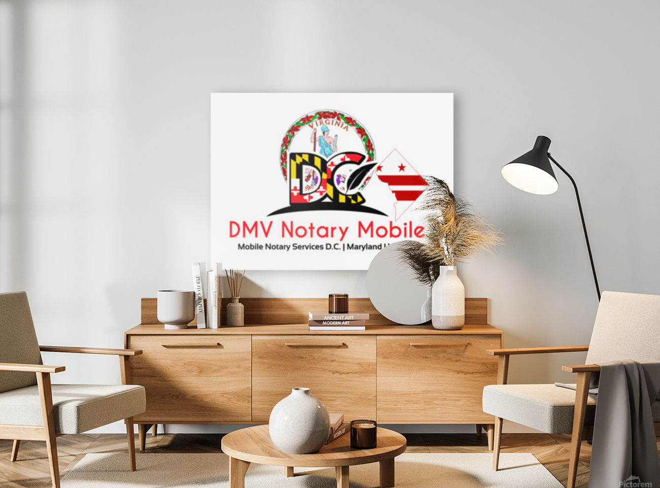 dc mobile notary logo Reproduction