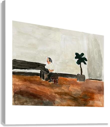 The Pianist Canvas Print