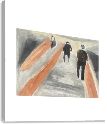 Untitled painting Canvas Print