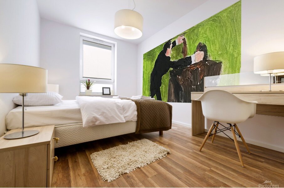 The Dog Mural print