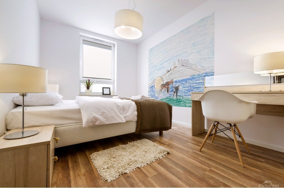 Landscape  Mural print