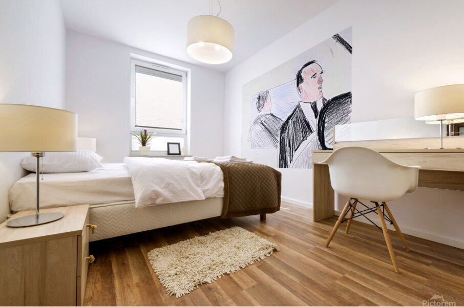 The Assembly Mural print