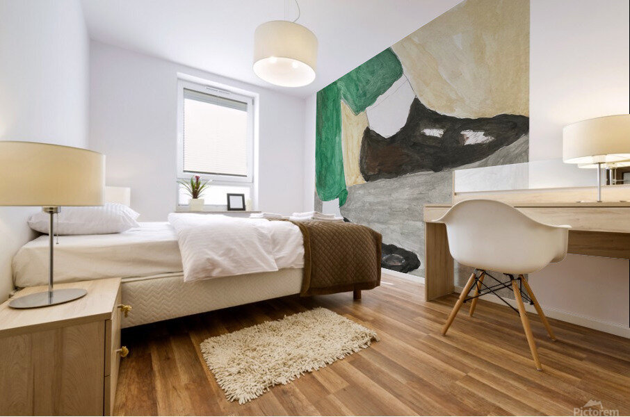 The Shoes Mural print