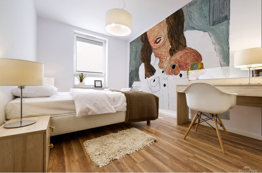 the office  Mural print