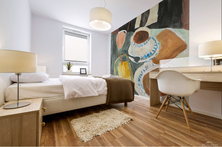 The Breakfast Mural print