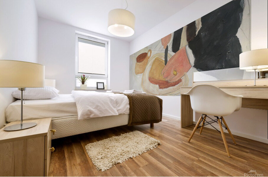 Breakfast Mural print