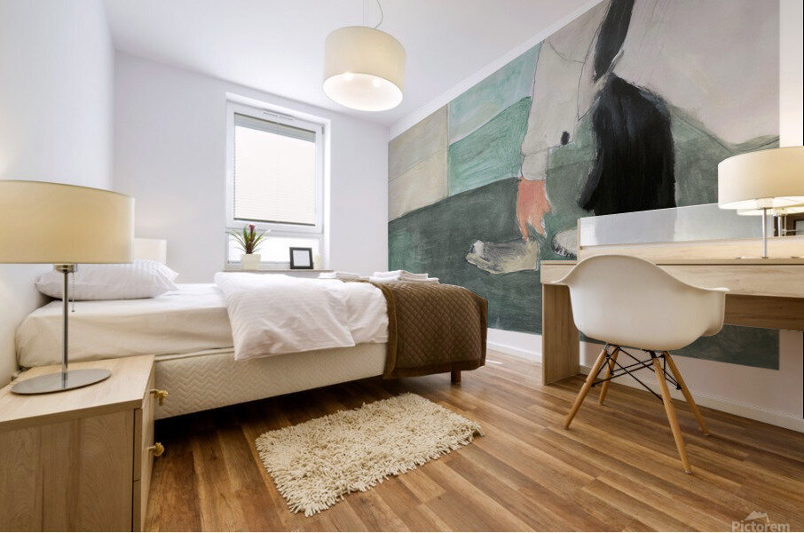 The Shoes Mural print