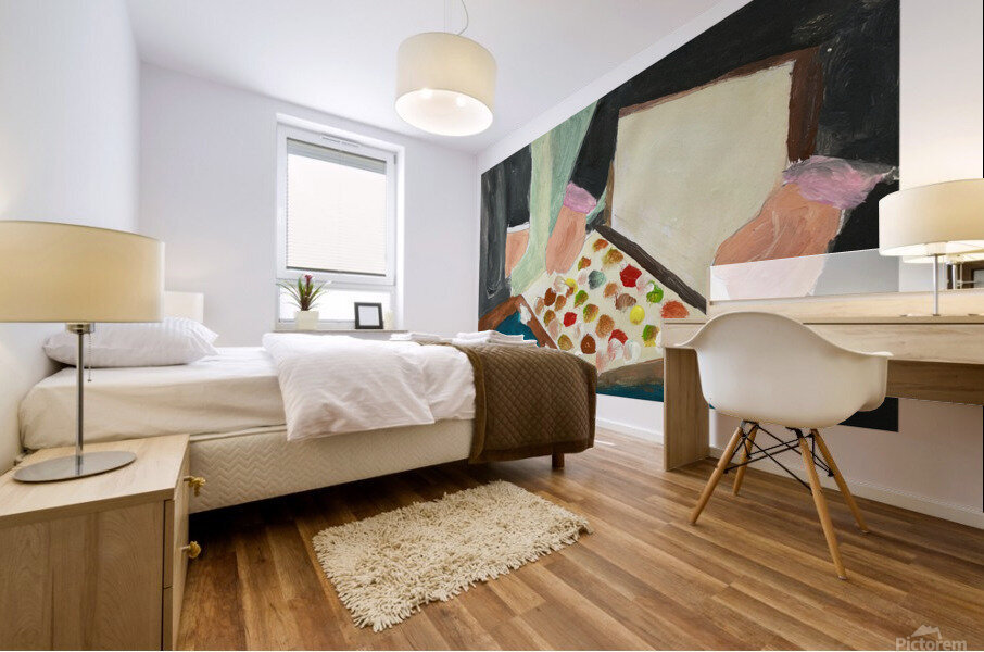 The Diamants Mural print
