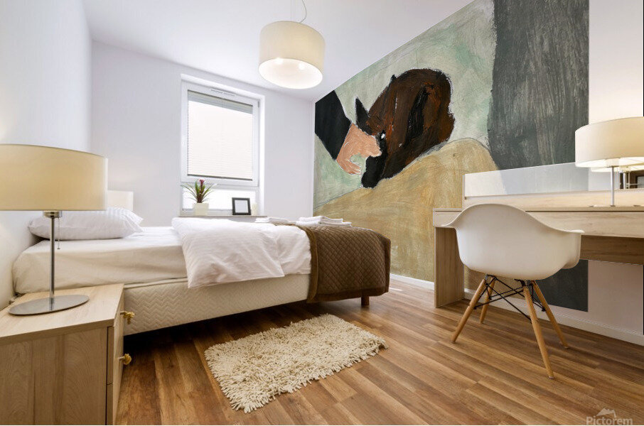 The Dog Mural print