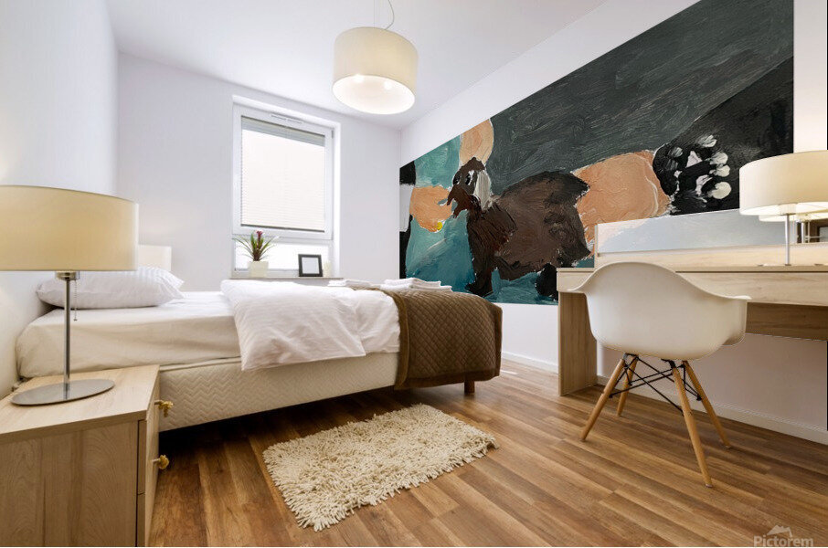 The Dog Mural print
