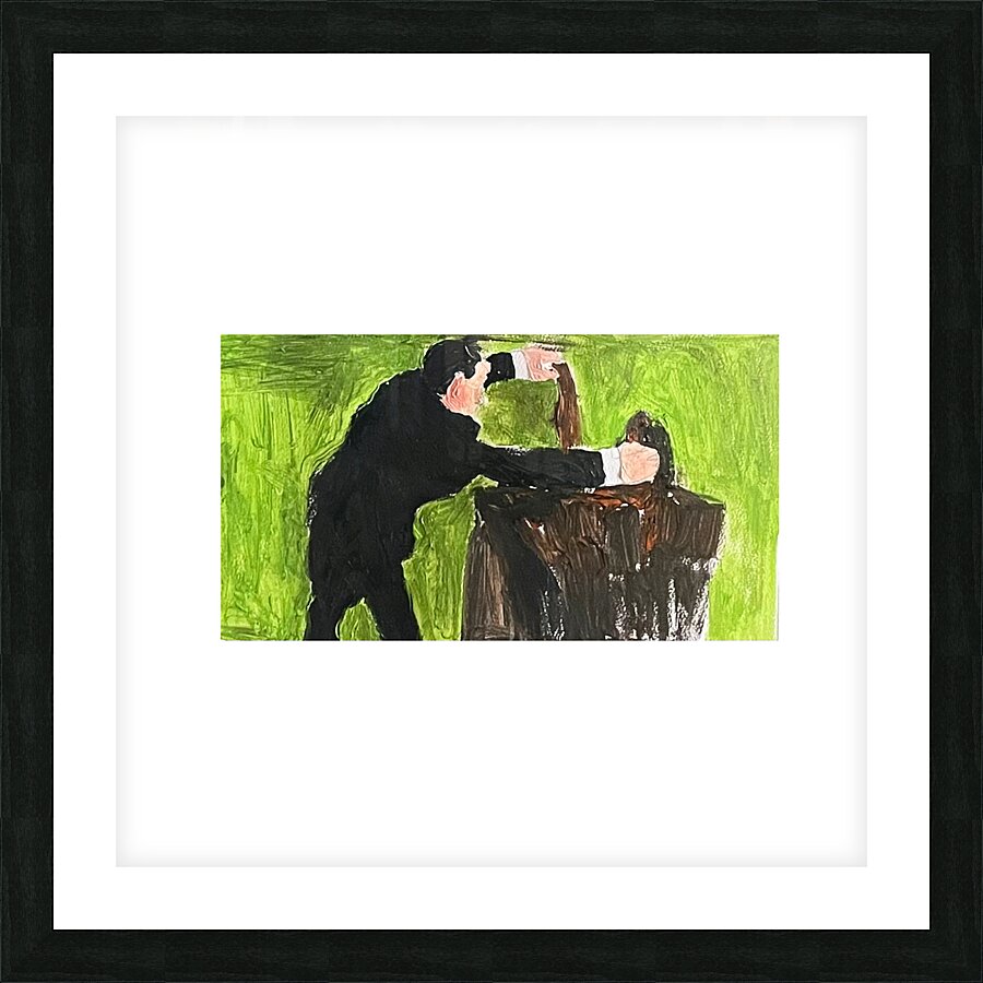 The Dog Picture Frame print