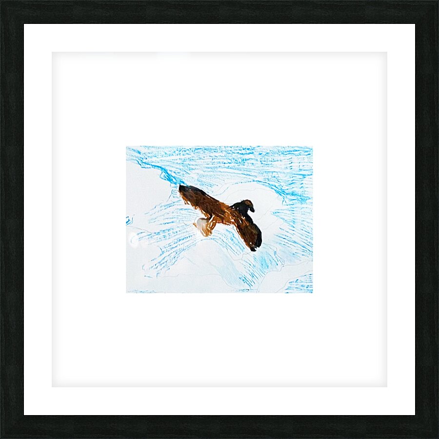 The Bird Picture Frame print