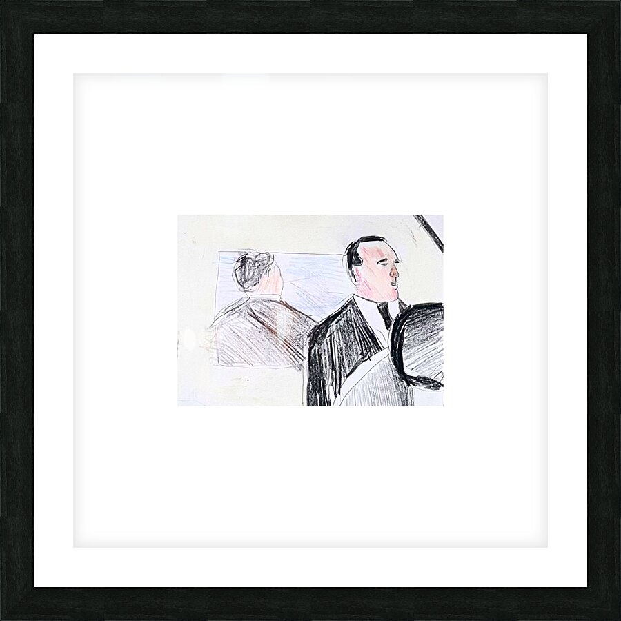 The Assembly Picture Frame print