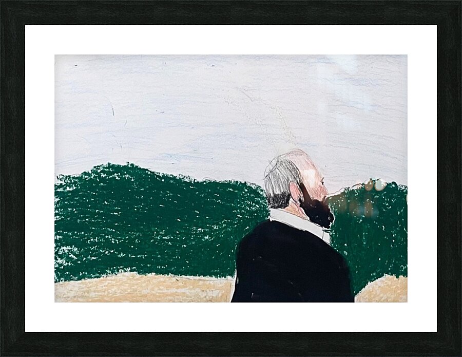 The Land Picture Frame print