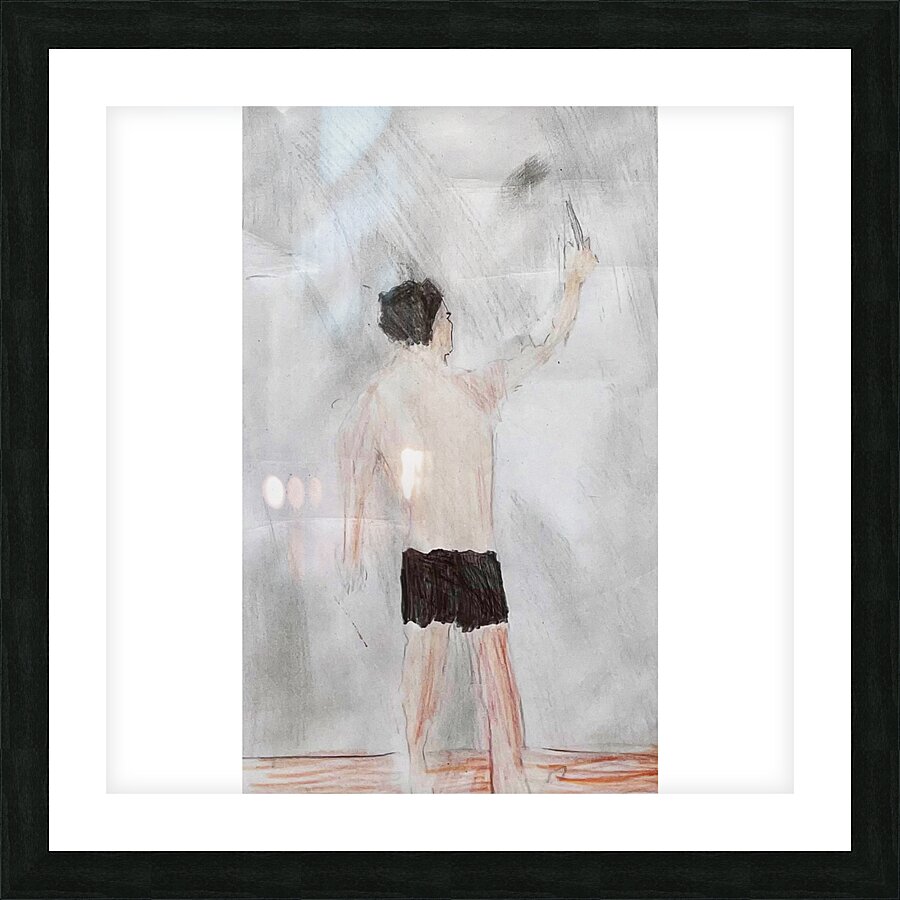 The Painter Picture Frame print