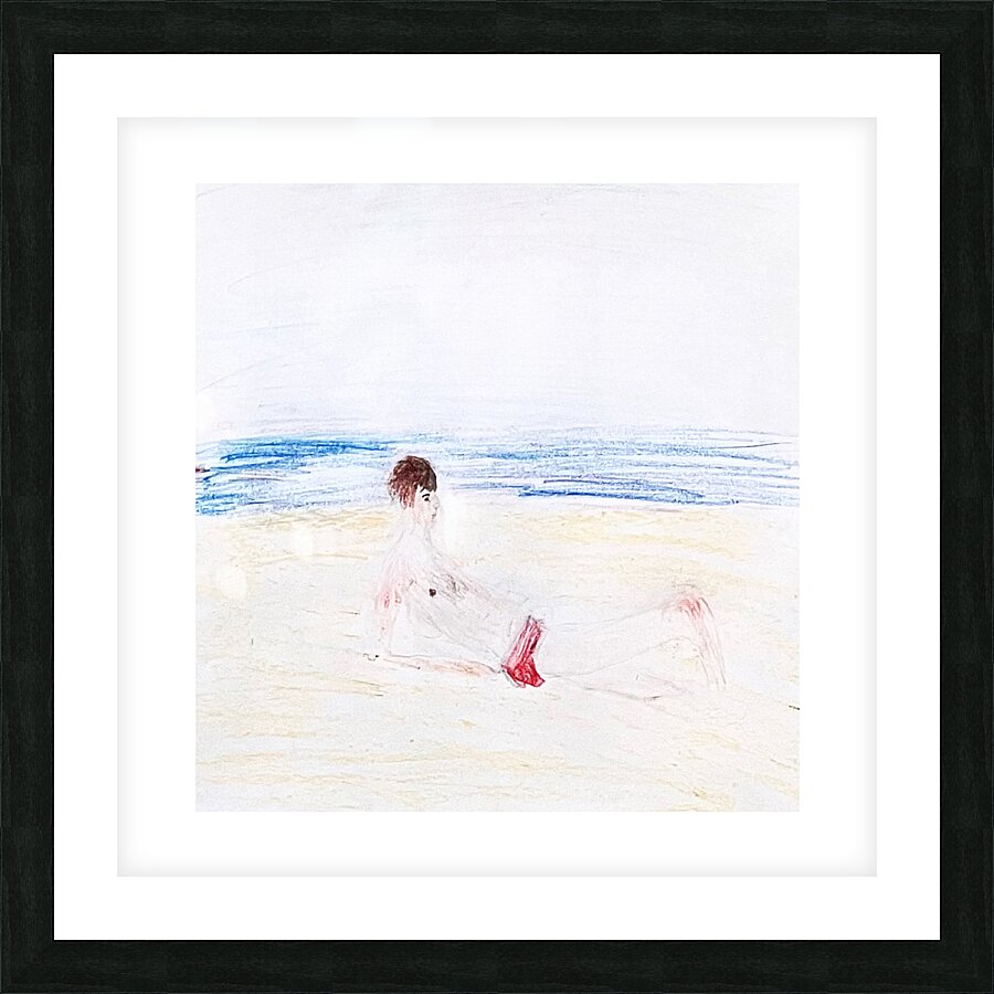 The Beach Picture Frame print