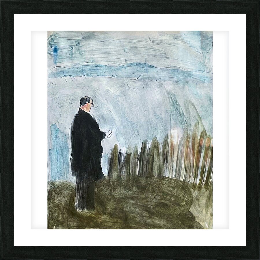 The Yard Picture Frame print