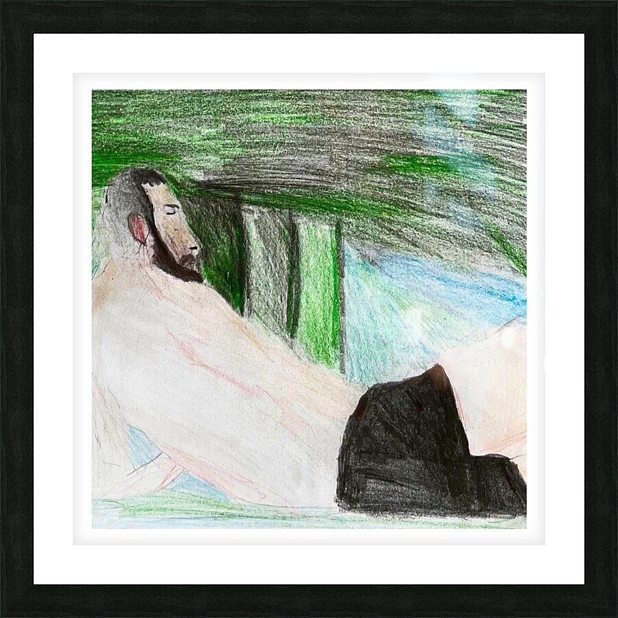 The Picnic Picture Frame print