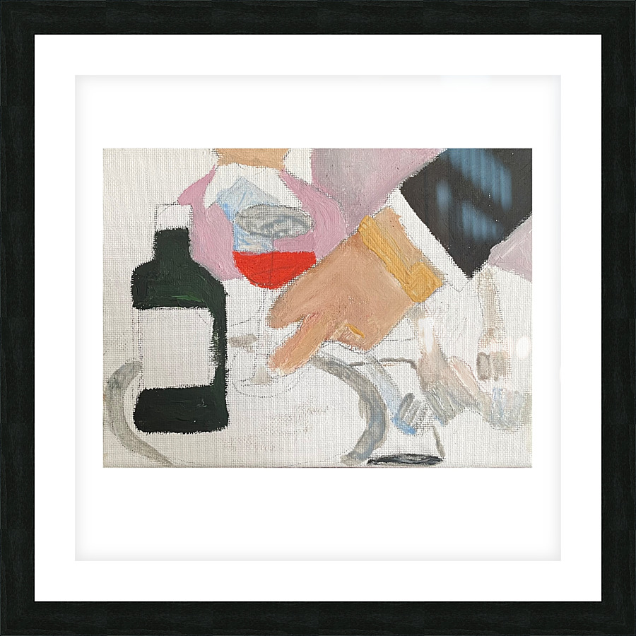 The Dinner Picture Frame print
