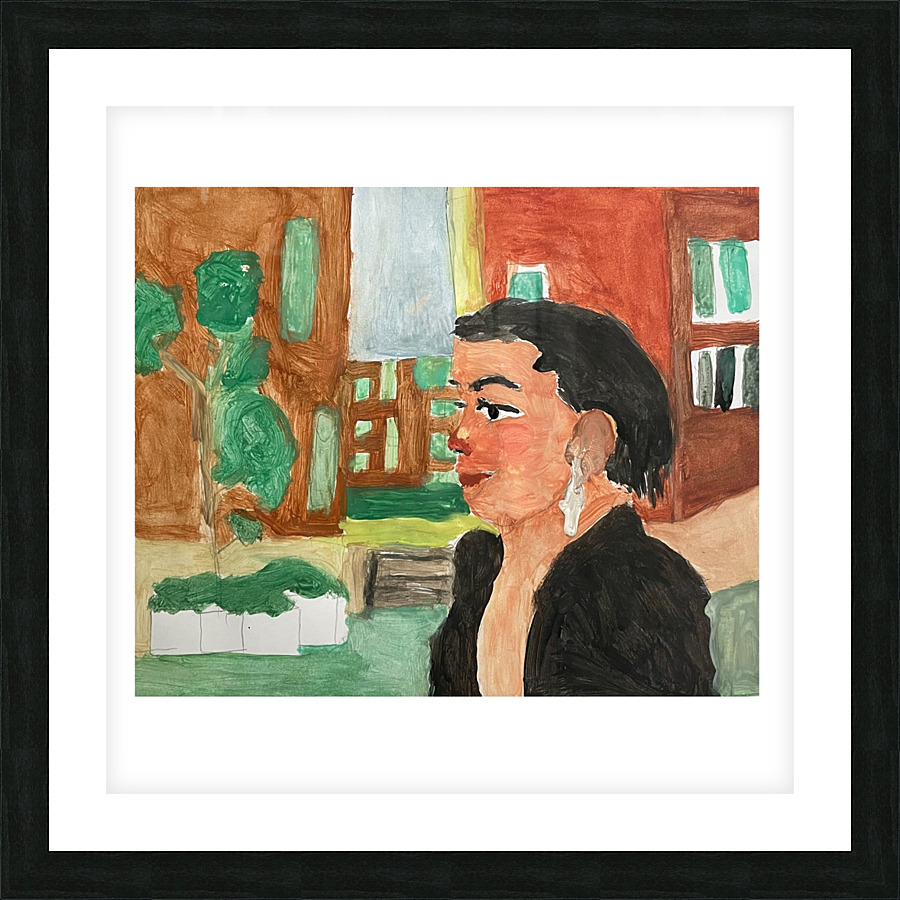 The Paris Picture Frame print