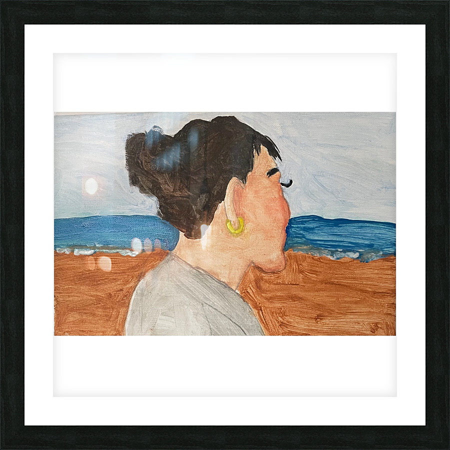 The Sea Picture Frame print